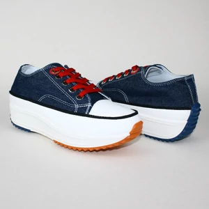 BELLA női platform sneaker- farmerkék