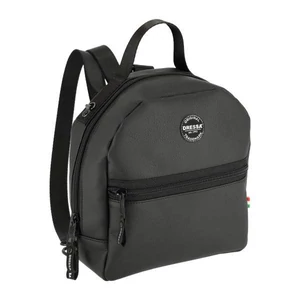 Dressa Casual elegáns női műbőr mini hátizsák - fekete
