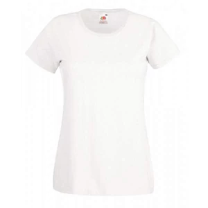 Fruit of the Loom 61372 Valueweight T női rövid ujjú póló-fehér (XS-XXL)