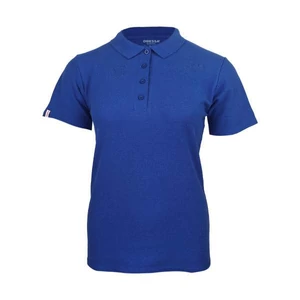 Dressa Basic női rövid ujjú pamut galléros piké póló-királykék (S-XXL)
