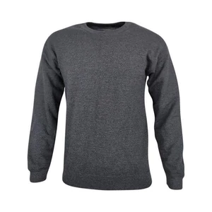 Dressa Vintage környakú pamut pulóver-sötétszürke (S-XXL)