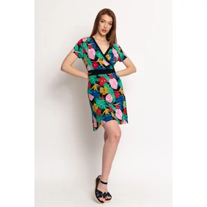 Budmil női karcsúsított virágmintás nyári ruha - színes (XS-2XL)