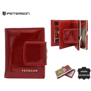 Peterson Női Bőr Pénztárca Ptn 42329-Sh-5304 Red - Piros