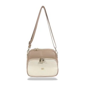 Zellia Női Oldaltáska Zvn24010 Beige-Arany - Csillámos -