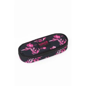 Budmil tolltartó - fekete - pink mintás