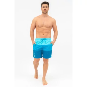 Budmil férfi beach short fürdőnadrág - türkiz - kék
