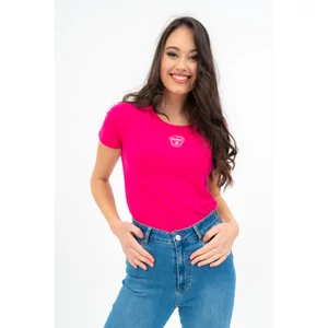 Budmil női karcsúsított póló - pink