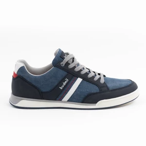 Budmil férfi kényelmes utcai sneaker cipő - sötétkék
