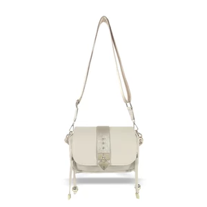Zellia Női Oldaltáska 25131 Beige-Arany
