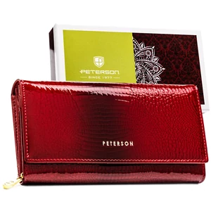 Peterson Női Bőr Pénztárca Ptn Ph20-1-Rs-5600 Red - Piros