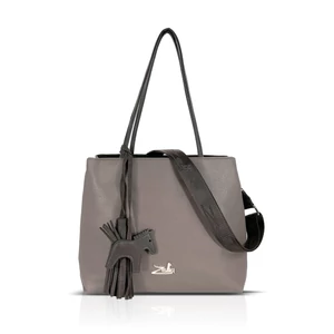 Zellia Női Válltáska 26061 Taupe-Barna