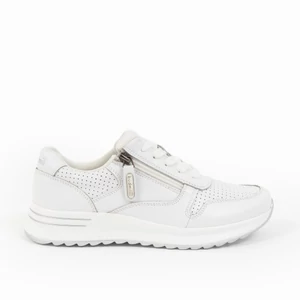 Budmil női utcai bőrcipő sneaker - fehér