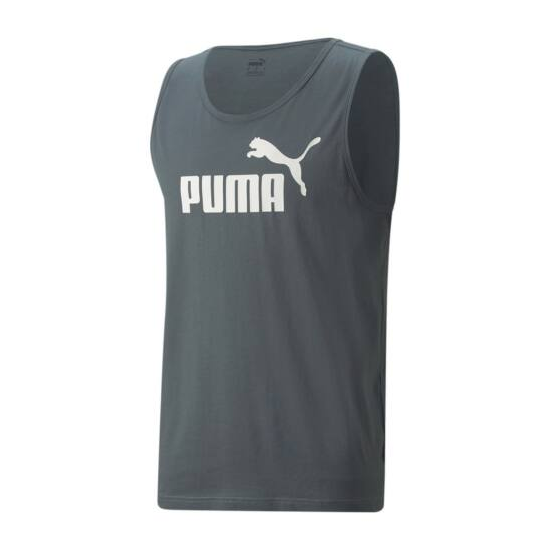 Puma férfi ujjatlan trikó ESS Tank (s) Dark Slate-sötétszürke