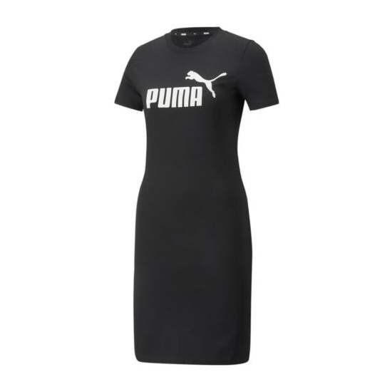 ESS Slim Tee Dress Puma Black