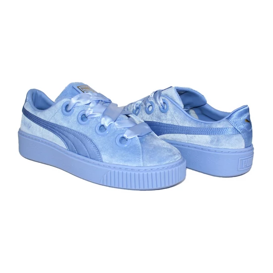 PUMA női sportcipő, PLATFORM KISS VELVET 36702104 modell,