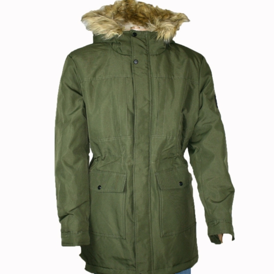 ONLY&SONS férfi téli kabát, kellemes khaki színvilággal, 22013441 modell