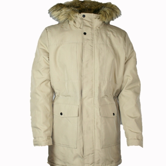 ONLY&SONS férfi téli kabát, kellemes drapp színvilággal, 22013441 modell