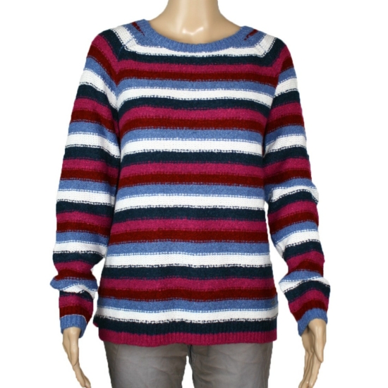 TOM TAILOR női kötött pulóver, többszínű színvilággal, 1005817.XX.70 modell