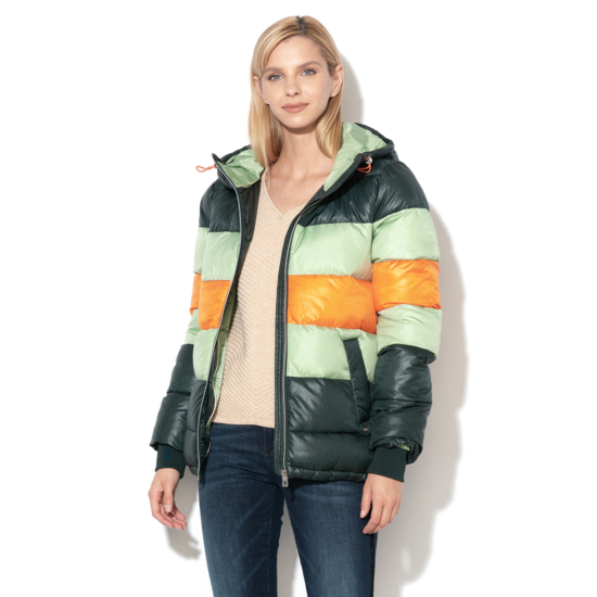 TOM TAILOR női téli kabát, többszinű színvilággal, 1012200.XX.71 modell