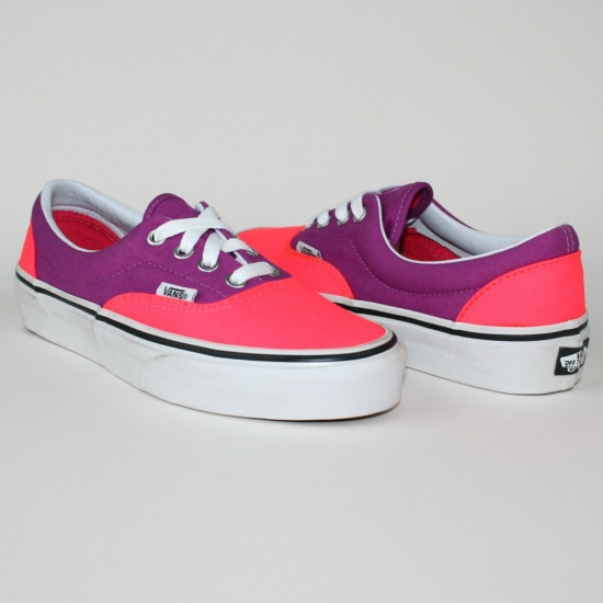 VANS ERA 2 TONE gyerek sportos cipő sneaker, rózsaszín, lila színben, VN-0 TN98GK modell