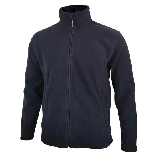 Dressa Basic Thermo cipzáros hosszú ujjú férfi polár pulóver - sötétkék (S-4XL)