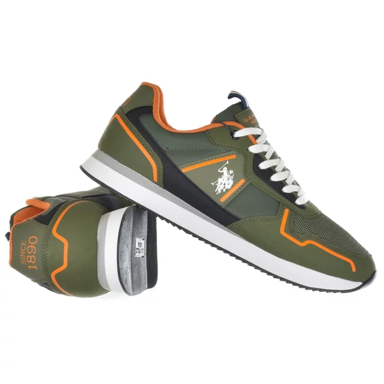 U.S. POLO ASSN. NOBIL004-MIL-BLK01  férfi modell egy igazán karakteres sportcipő