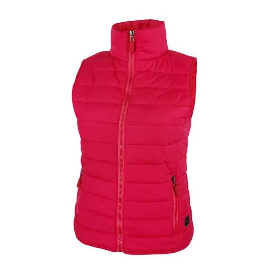 Dressa Sport könnyű steppelt cipzáros női mellény - pink (S-XXL)