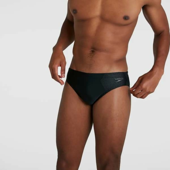 Speedo Tech Placement 7 cm férfi fecske úszónadrág - fekete