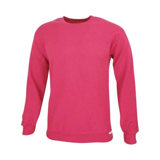 Dressa Basic környakú pamut pulóver-heliconia (S-XXL)