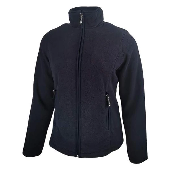 Dressa Basic Thermo cipzáros hosszú ujjú női polár felső - sötétkék (S-4XL)