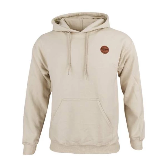 Dressa Forest kenguruzsebes pamut kapucnis pulóver - beige (bézs) (S-XXL)