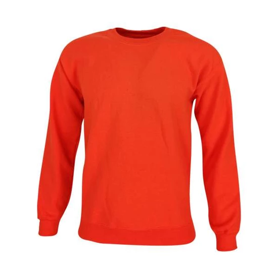 Dressa Forest környakú pamut pulóver - narancssárga (S-XXL)