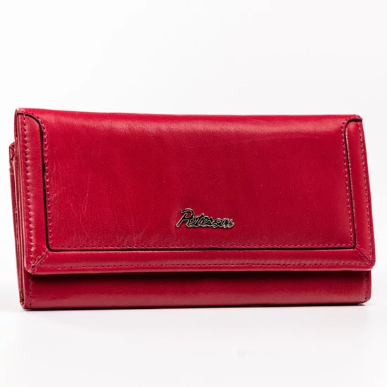 PETERSON NŐI BŐR PÉNZTÁRCA PTN KA-23-4351 Red