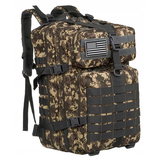 PETERSON HÁTIZSÁK - MILITARY - TÚRAHÁTIZSÁK - TEREPMINTÁS KATONAI   BL096-9975   ACU