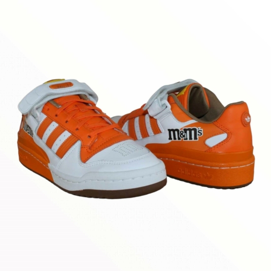 ADIDAS M&amp;MS-FORUM LO 84 GY6315 férfi sportcipő sneaker - narancssárga (40 2/3)