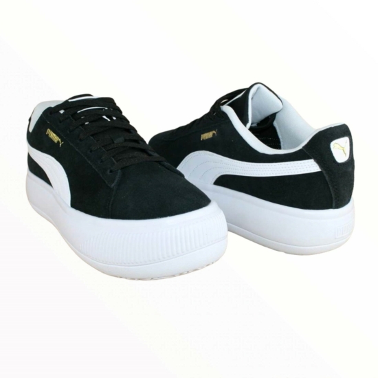 PUMA SUEDE MAYU BLACK 380686 02 női sportcipő sneaker - fekete (39-40)  