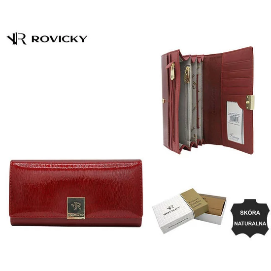 NŐI BŐR PÉNZTÁRCA RH-27A-1-SH-8216 RED