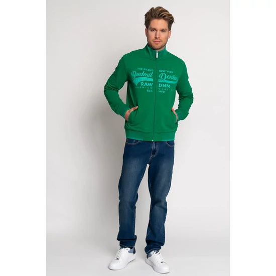 Budmil férfi szabadidőfelső - zöld (S-3XL)