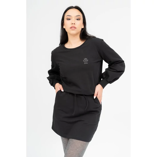 Budmil női ruha - fekete (S-XXL)