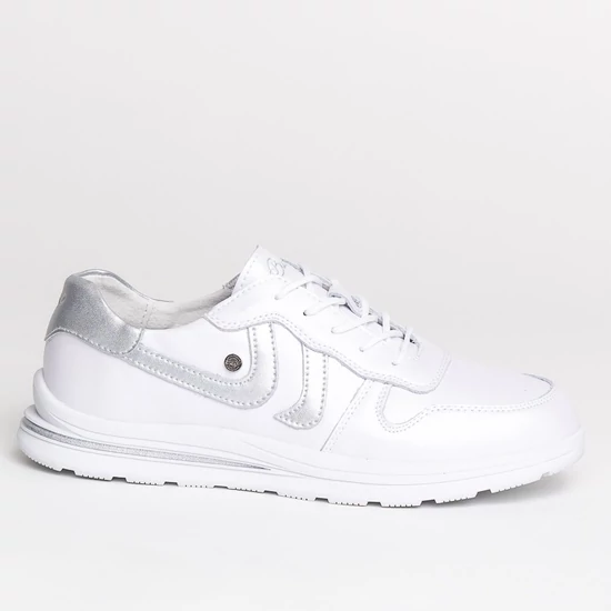 Budmil női utcai cipő sneaker - fehér (36-41)
