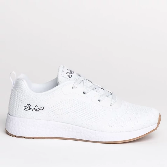 Budmil női utcai cipők sneaker - fehér (36-41)
