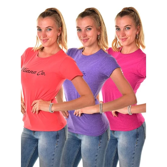Miana női póló PAULIA PACK 3db