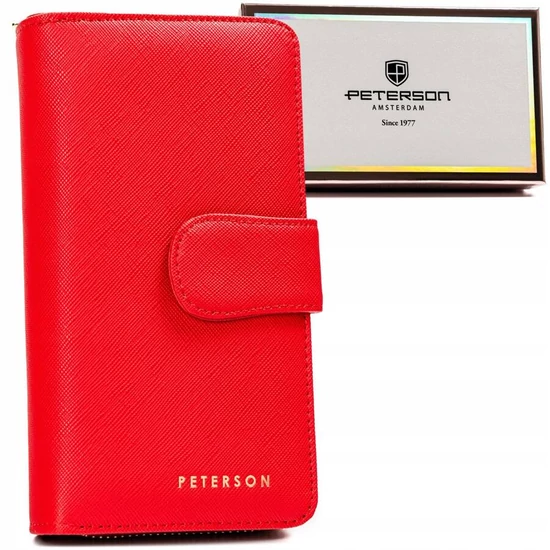 Peterson Női Pénztárca Ptn 008-Saf-0624 Red