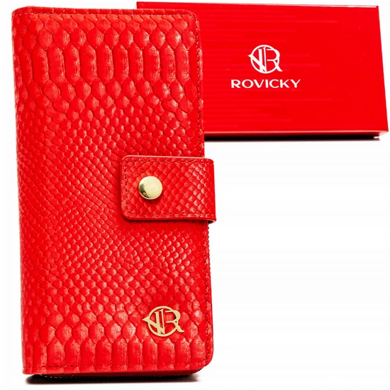 Rovicky Női Pénztárca Echo R-Por-01-W15-3334 Red - Piros