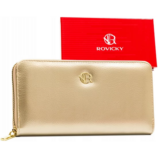 Rovicky Női Pénztárca Echo Bőr R-Prk-01-Hrh-2795 Gold - Arany