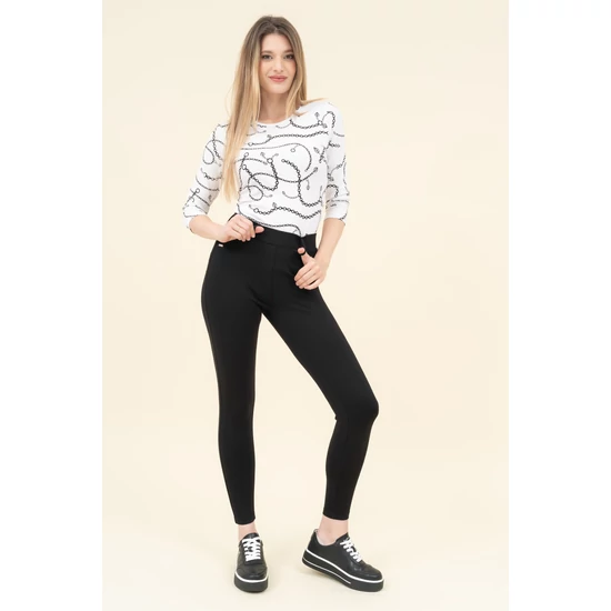 Budmil női leggings - fekete