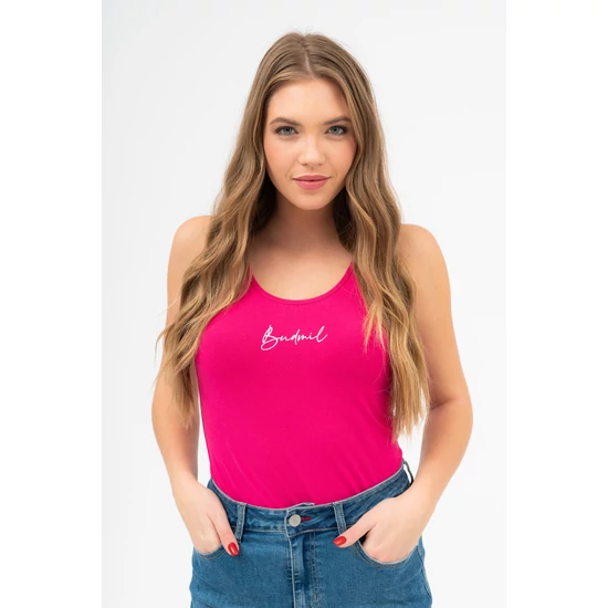 Budmil női ujjatlan trikó - pink