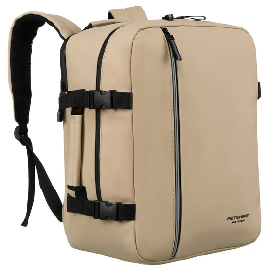 Peterson Hátizsák - Kézipoggyász - Skyline-8626 Beige - 40 X 30 X 20 -
