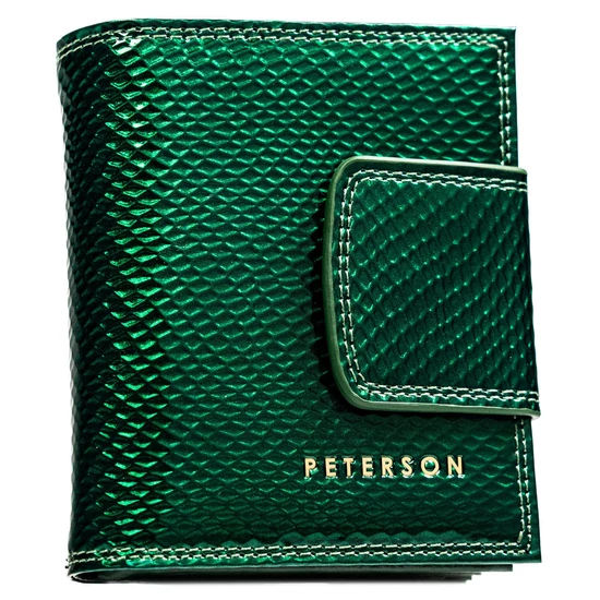 Peterson Női Bőr Pénztárca Ptn 42329-Dsl-6112 Zöld