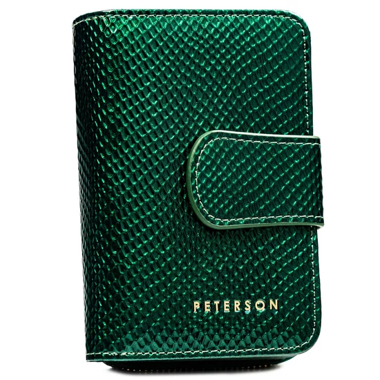 Peterson Női Bőr Pénztárca 425214-Dsl-6143 Green - Zöld